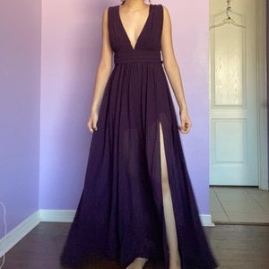 A’GACI S Purple Gown